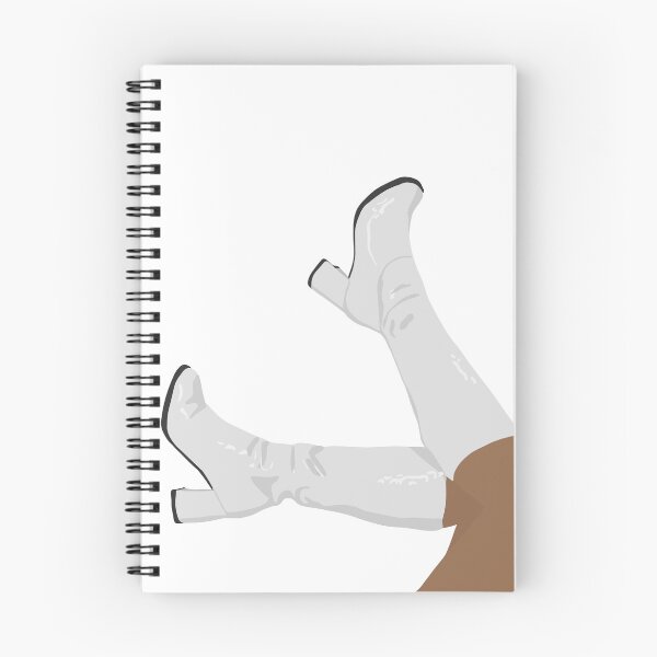 Item preview, Mamma Mia 70s style go-go boots! (white background) designed and sold by ellastrate.