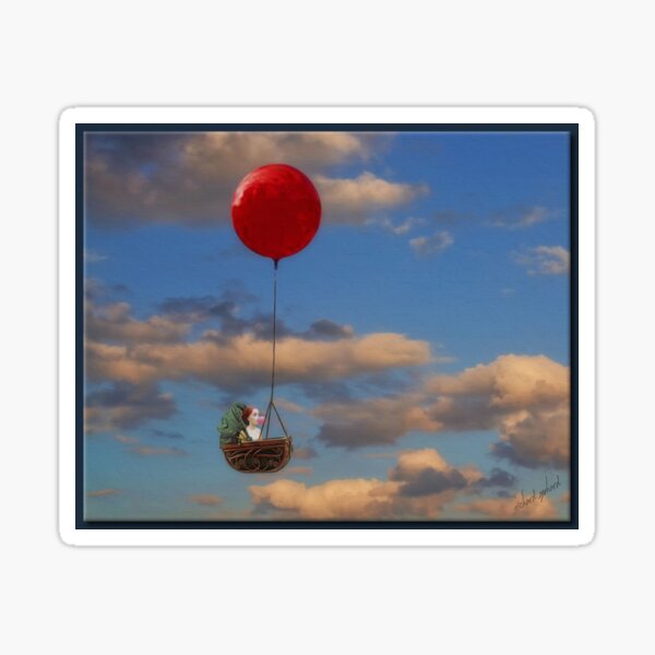 The Red Balloon Sticker