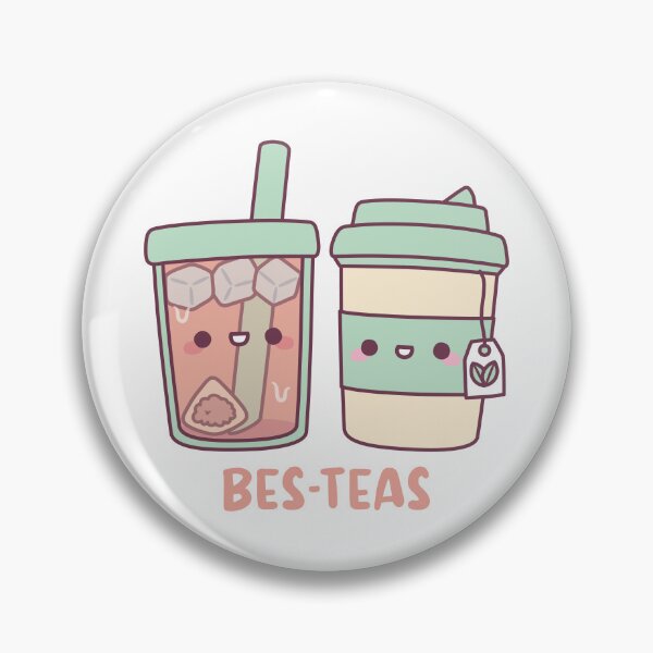 Item preview, Cute Takeaway Ice and Hot Teas Bes Teas Besties designed and sold by rustydoodle.