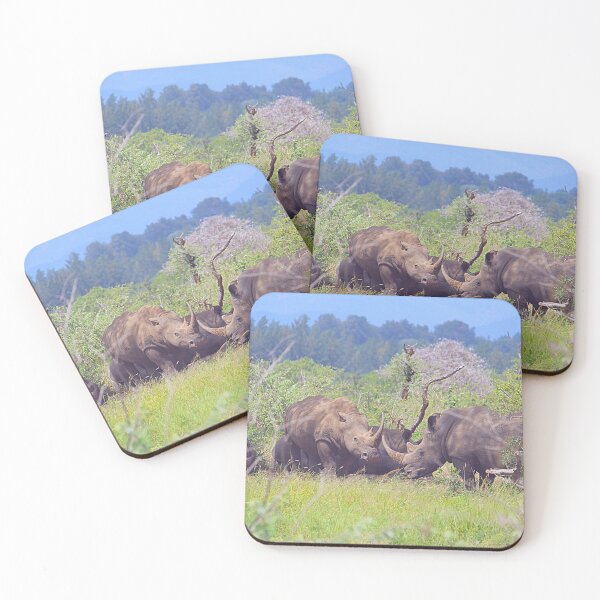 Item preview, Magnificent Black Rhino in the African Bush designed and sold by FishEagle.
