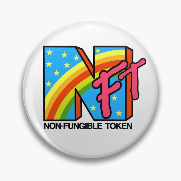 Item preview, NFT shirt, NFT stickers, web 3, mtv inspired, 90s babes, crypto, metaverse designed and sold by MJ Koldewyn.