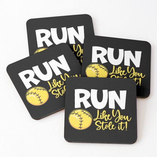 Item preview, Run Like You Stole It ! Fastpitch Softball designed and sold by 99Fastpitch.