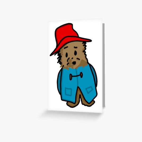 Item preview, Bear in Hat (Front View) designed and sold by Teathered-Art.