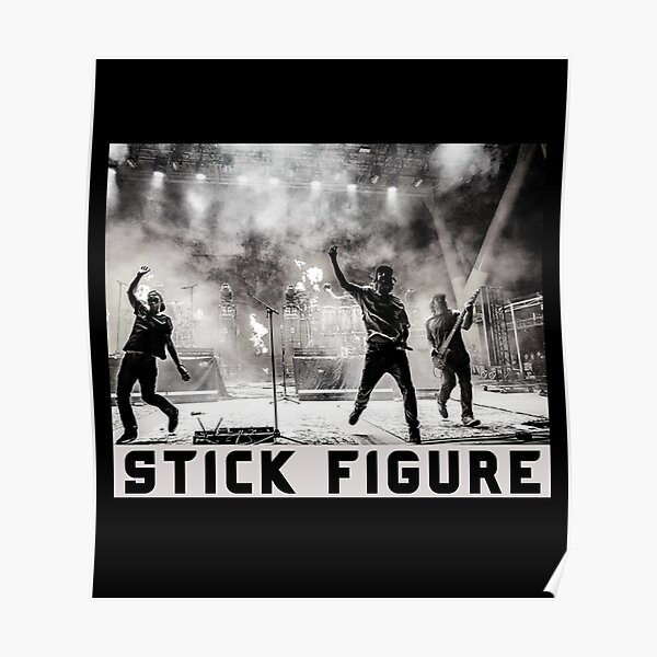 "Stick Figure Concert" Poster for Sale by Ashellia00 Redbubble