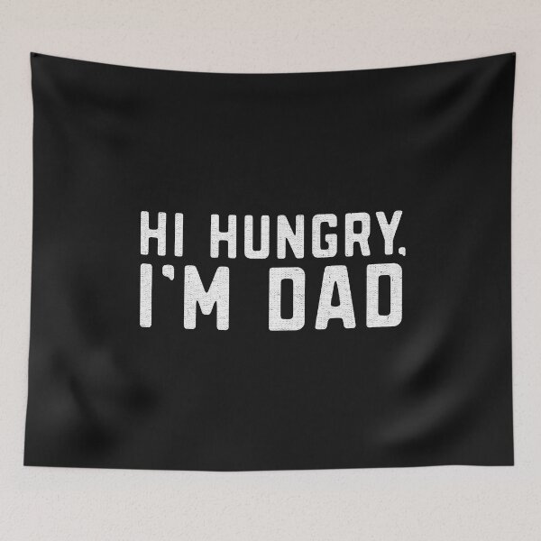 Item preview, Hi Hungry I'm Dad funny dad joke hungry pun  designed and sold by alenaz.