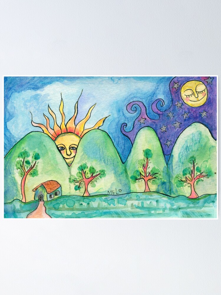 Alternate view of Whimsical World Poster