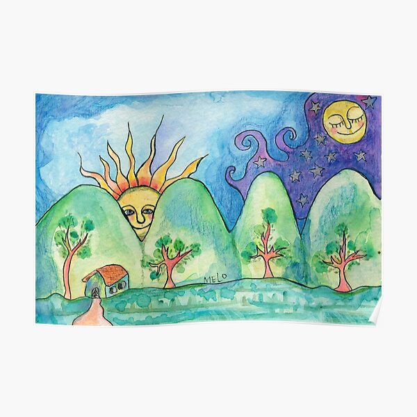 Whimsical World Poster