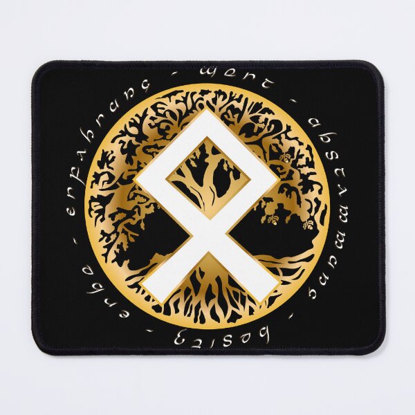 Item preview, Rune Othala Tree of Life Birthday Rune May 29th to June 14th designed and sold by der-faun.