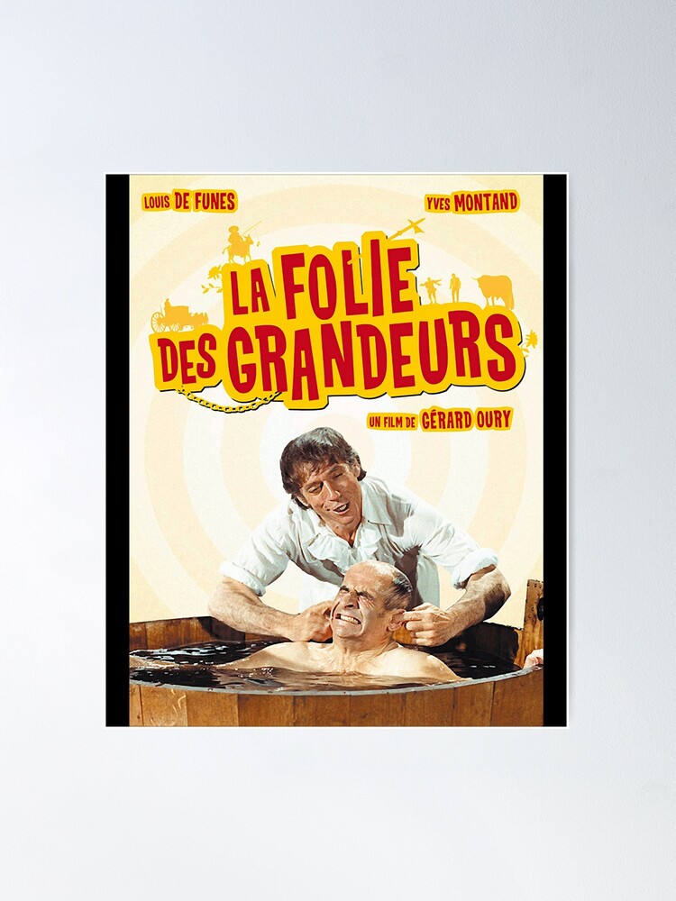 Mens Funny La Grande Vadrouille 1966 Louis De Funes Comedy Movie Cool  Graphic Gift | Magnet