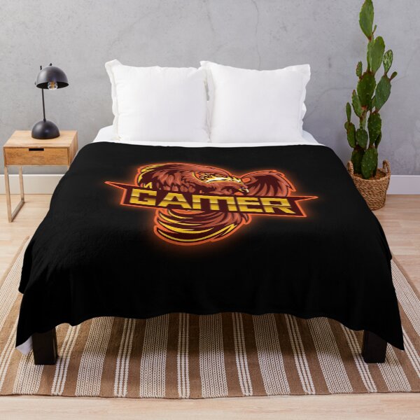 Item preview, Gamer with Reignited Phoenix Bird designed and sold by PRIVARSHU.