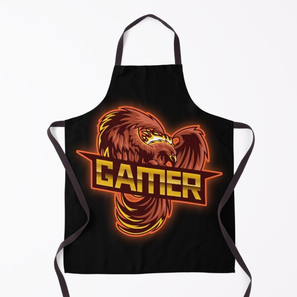 Item preview, Gamer with Reignited Phoenix Bird designed and sold by PRIVARSHU.