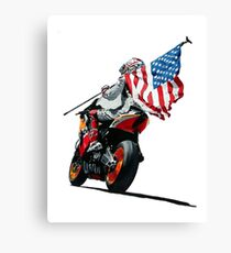 happy Canvas Print