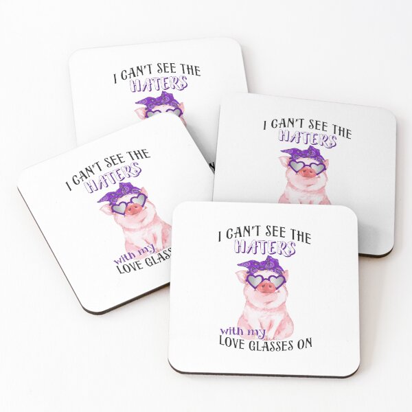 Item preview, Pig -I can't see the haters t , Pigs Lover designed and sold by HolliuxGift.