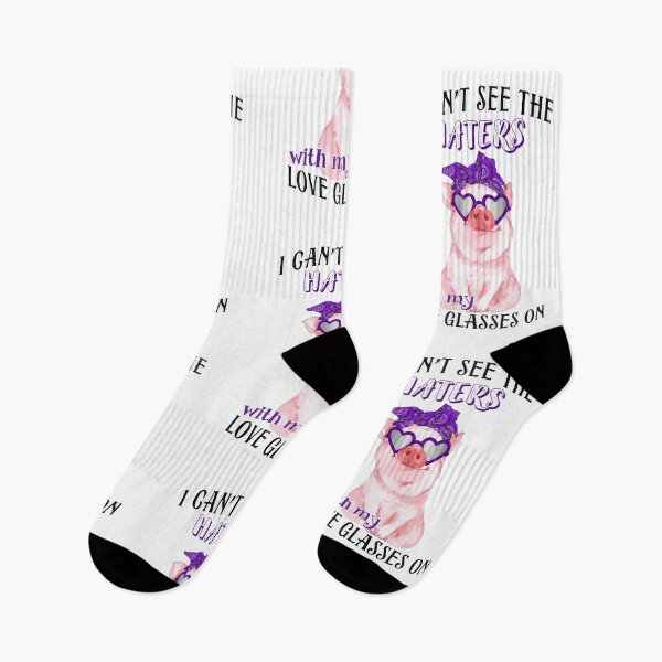 Item preview, Pig -I can't see the haters t , Pigs Lover designed and sold by HolliuxGift.
