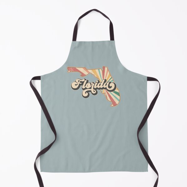 Item preview, Florida Fan Retro State, Vintage Groovy Florida Map, Distressed America Gift designed and sold by Cátia Lima.