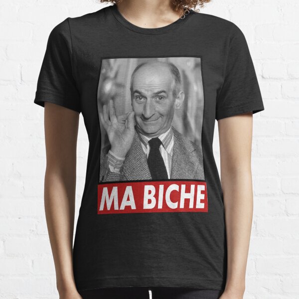Love Funny Man Louis De Funes French Actor Portrait Gifts For Everyone Essential T-Shirt