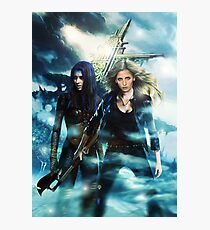Buffy & Illyria Photographic Print