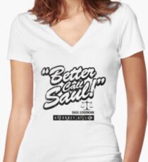 Better Call Saul - Breaking Bad Women's Fitted V-Neck T-Shirt