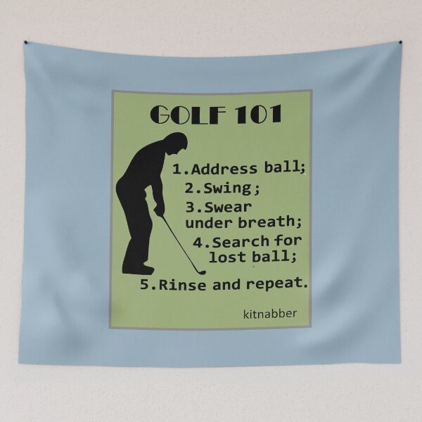 Item preview, Picture Jokes Anonymous Character Golf By Kitnabber White Funny Graphic Gifts designed and sold by ChenaultSenary.