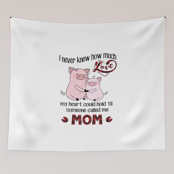 Item preview, Pigs - I never knew how much love , Pigs Lover designed and sold by HolliuxGift.