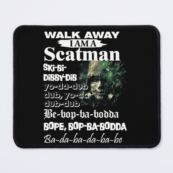 Item preview, Demon Warrior Walk Away I Am a Scatman SkiBiDibbyDib  designed and sold by sdoiachimep.