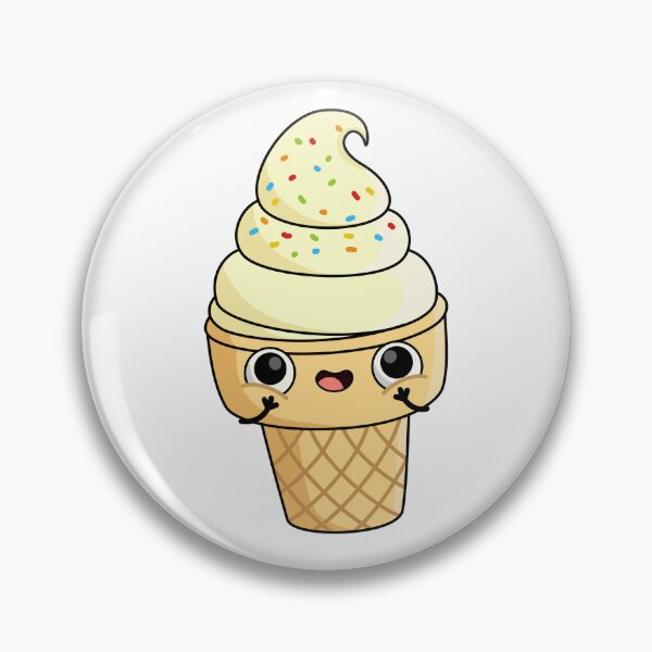 Artikelvorschau, Kawaii Vanilleeis entworfen und verkauft von kawaiilife.