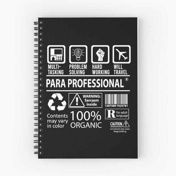 Item preview, Para Professional T Shirt - Multitasking Job Gift Item Tee designed and sold by watkinsmat.