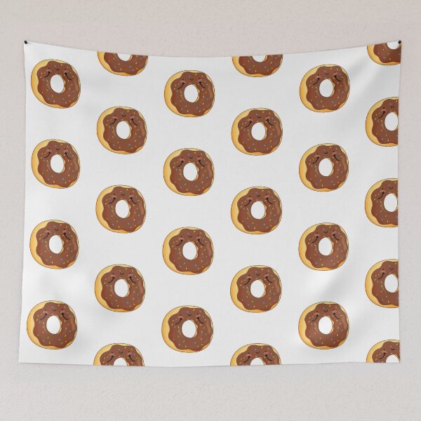 Item preview, Kawaii Chocolate Sprinkled Donut designed and sold by kawaiilife.