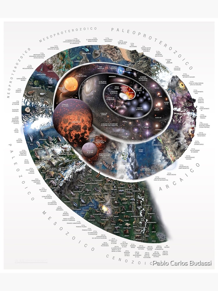 *SPANISH* Cronología de la Naturaleza Timespiral light background! by pablocbudassi