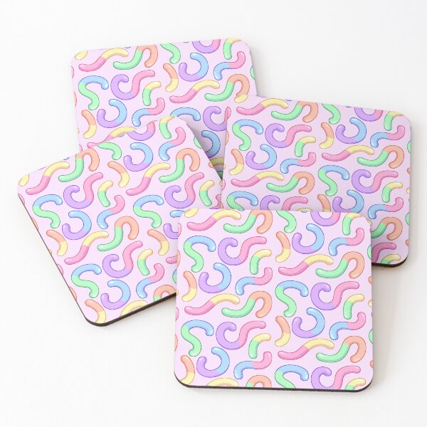 Item preview, Gummy Worm Pattern designed and sold by feralfane.