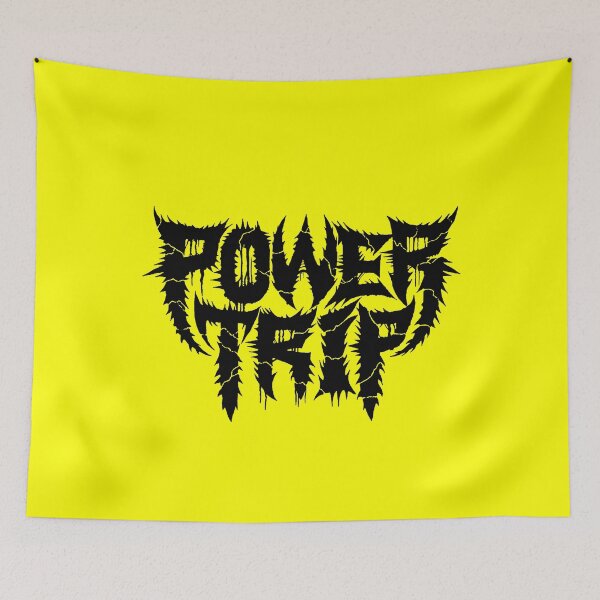 Item preview, Power Trip Merch Logo Shirt designed and sold by jerriegxs3ydub.