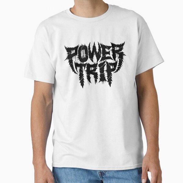 Item preview, Camiseta con logotipo de Power Trip Merch designed and sold by jerriegxs3ydub.