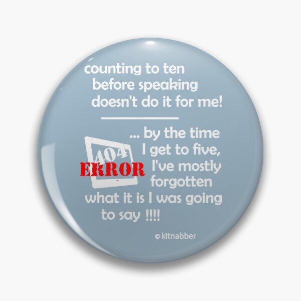 Item preview, Picture Jokes Anonymous Character Counting Home Office Design Kitnabber Black Classic designed and sold by ChenaultSenary.