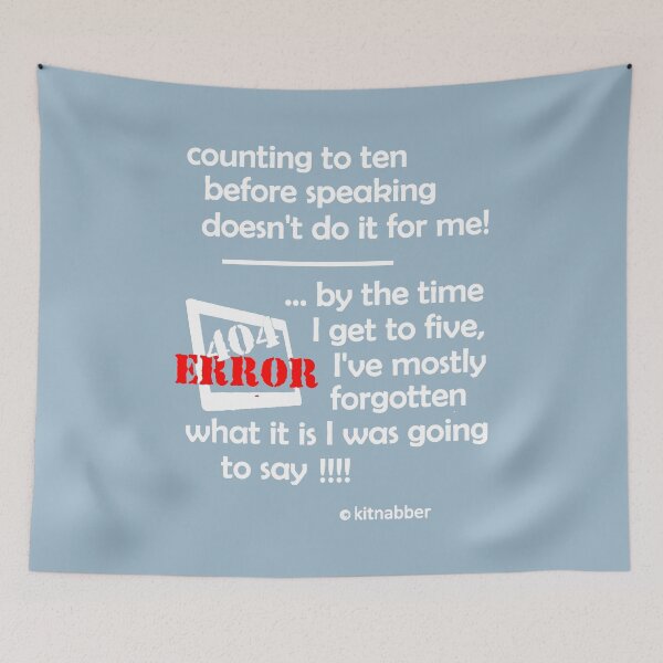 Item preview, Picture Jokes Anonymous Character Counting Home Office Design Kitnabber Black Classic designed and sold by ChenaultSenary.