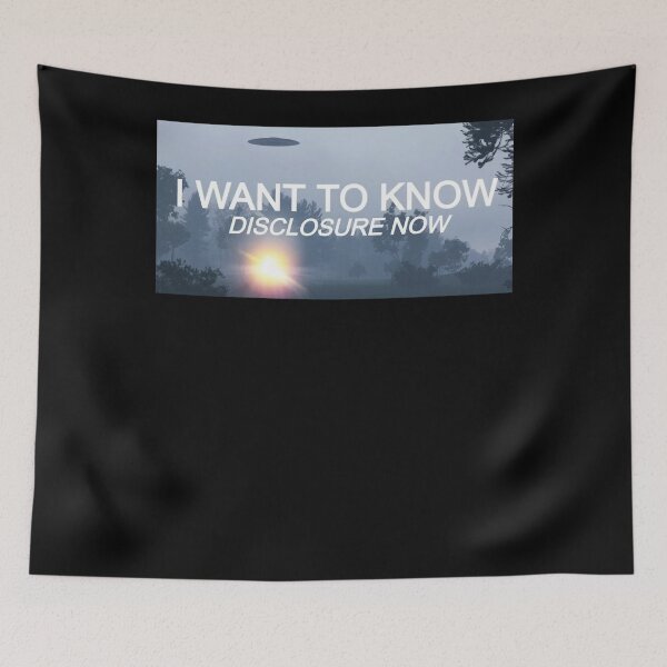 Item preview, I WANT TO KNOW - UFO DISCLOSURE designed and sold by HenryWalton.