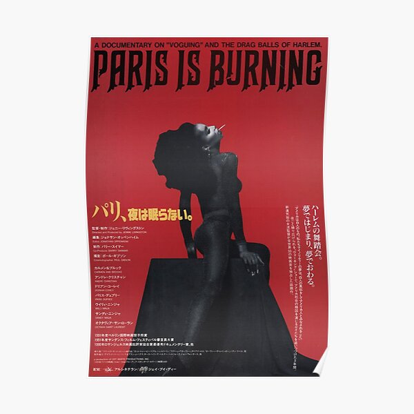 Paris Is Burning Posters For Sale Redbubble