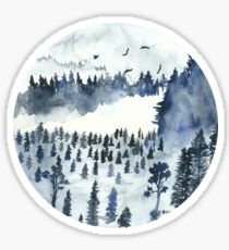 You'll Find Me In The Forest Sticker