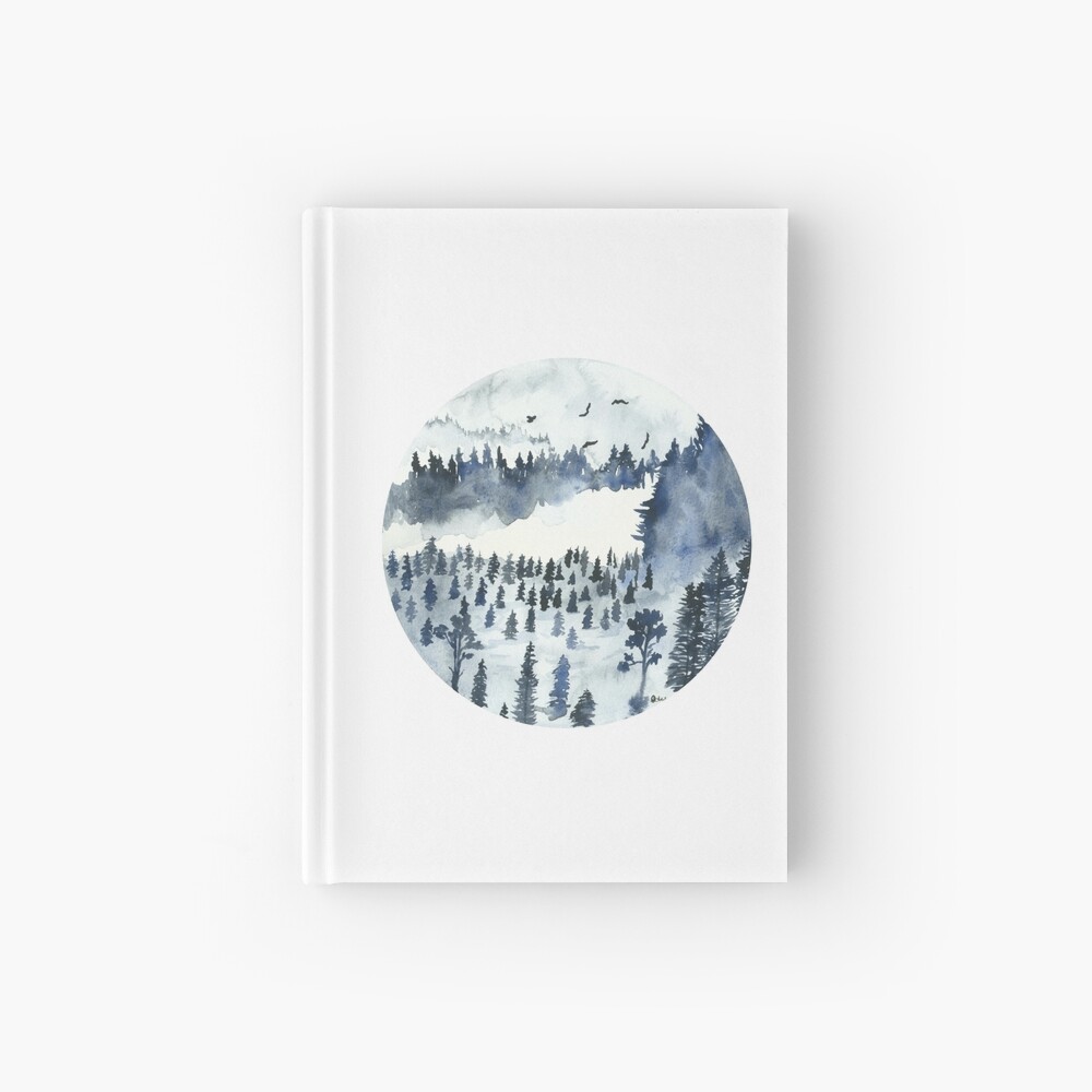 You'll Find Me In The Forest Hardcover Journal
