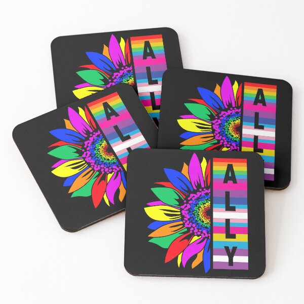 Item preview, LGBTQ Ally, Sunflower designed and sold by HolyWater SHOP.