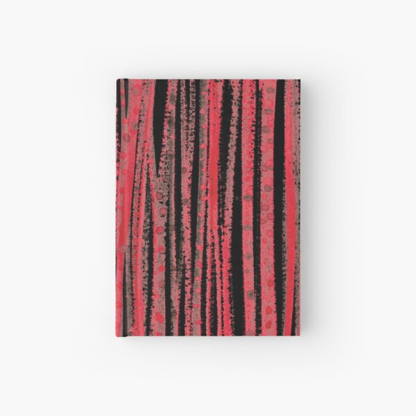 forest – red Hardcover Journal