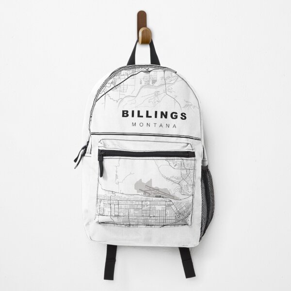 Item preview, Billings Map designed and sold by Tamas Das.
