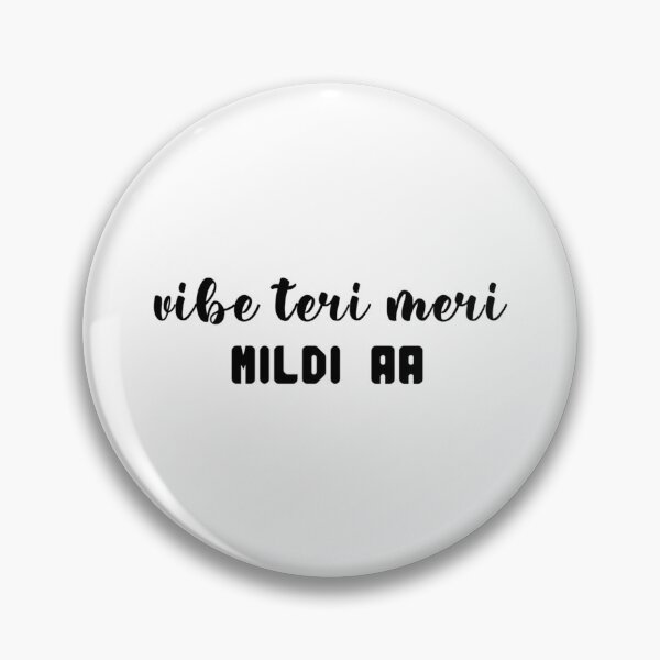 Item preview, Vibe teri meri mildi a punjabi song by diljit dosanjh   designed and sold by CutePatter789.