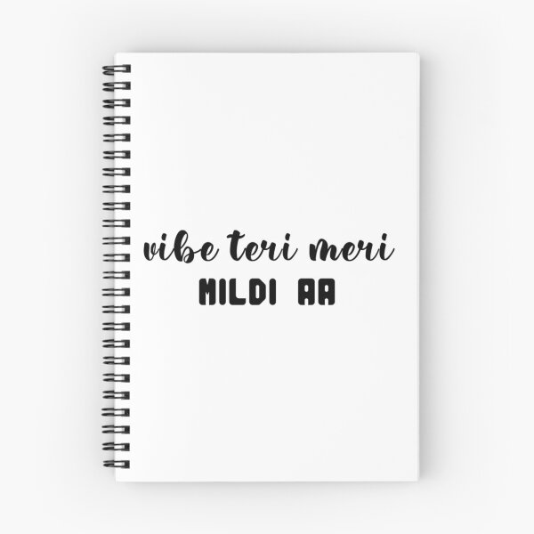 Item preview, Vibe teri meri mildi a punjabi song by diljit dosanjh   designed and sold by CutePatter789.