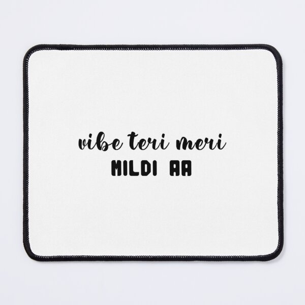 Item preview, Vibe teri meri mildi a punjabi song by diljit dosanjh   designed and sold by CutePatter789.