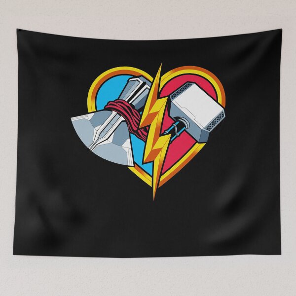 Item preview, Love and Thunder T-H-O-R designed and sold by HenryWalton.