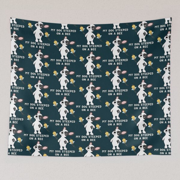 Item preview, My dog steeped on a bee       designed and sold by Mangochanel.