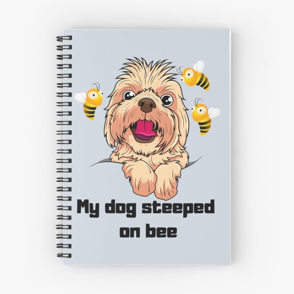 Item preview, My dog steeped on a bee     designed and sold by Mangochanel.