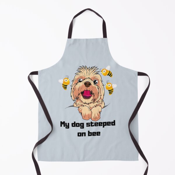 Item preview, My dog steeped on a bee designed and sold by Mangochanel.