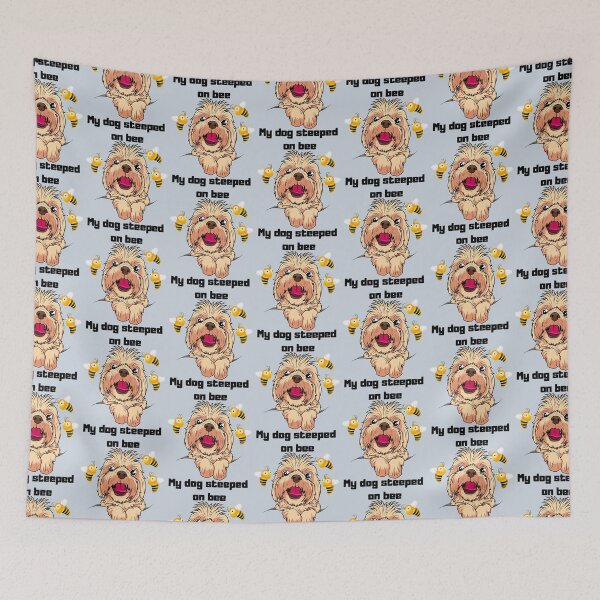 Item preview, My dog steeped on a bee     designed and sold by Mangochanel.