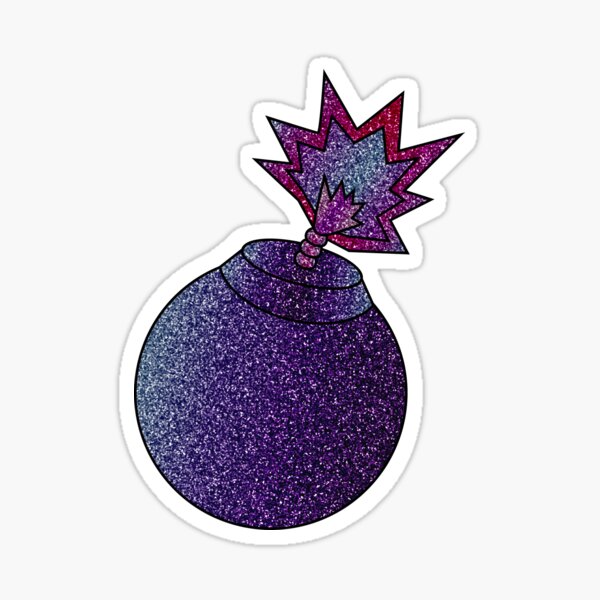 Galaxy Glitter Bomb" Sale by ajoymoon | Redbubble